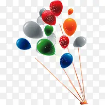 卡通彩绘可爱气球-空若网 卡通彩绘可爱气球-空若网