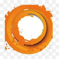 创意水彩圆形效果-空若网 创意水彩圆形效果-空若网