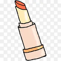 手绘时尚口红化妆品-空若网 手绘时尚口红化妆品-空若网