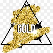 金色背景gold三角背景装饰-空若网 金色背景gold三角背景装饰-空若网
