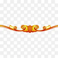金色对称花纹装饰新年-空若网 金色对称花纹装饰新年-空若网