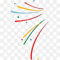 彩色卡通丝带彩带-空若网 彩色卡通丝带彩带-空若网