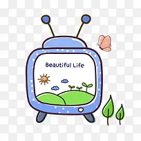 卡通小电视-空若网 卡通小电视-空若网