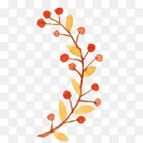 水彩植物-空若网 水彩植物-空若网