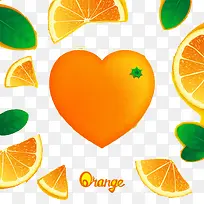 爱心橘子-空若网 爱心橘子-空若网