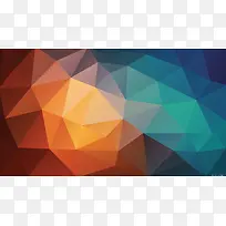 黑橙青色渐变三角形-空若网 黑橙青色渐变三角形-空若网