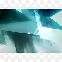 青色三角形电商海报-空若网 青色三角形电商海报-空若网