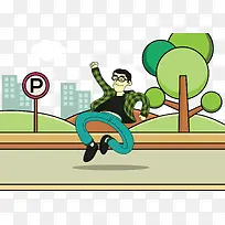 插图衬衫条纹装饰-空若网 插图衬衫条纹装饰-空若网