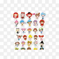 可爱卡通娃娃-空若网 可爱卡通娃娃-空若网