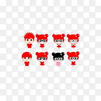 可爱卡通娃娃-空若网 可爱卡通娃娃-空若网