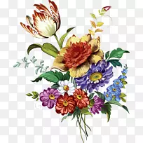 水彩画花画夹艺术.春花-空若网 水彩画花画夹艺术.春花-空若网