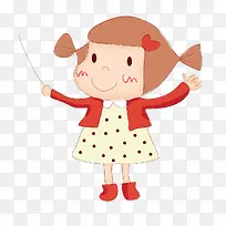 可爱的卡通女娃娃-空若网 可爱的卡通女娃娃-空若网