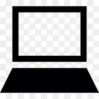 矩形的笔记本电脑图标-空若网 矩形的笔记本电脑图标-空若网