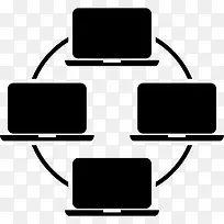 连接笔记本电脑图标-空若网 连接笔记本电脑图标-空若网