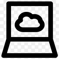 笔记本电脑图标-空若网 笔记本电脑图标-空若网