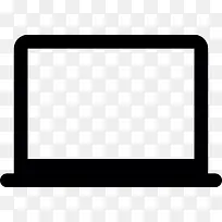 笔记本电脑的身影图标-空若网 笔记本电脑的身影图标-空若网