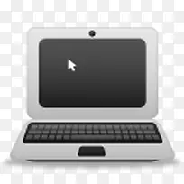 黑色笔记本电脑图标-空若网 黑色笔记本电脑图标-空若网