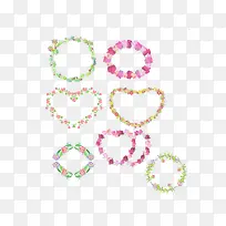 花环心型-空若网 花环心型-空若网