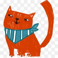 可爱的彩绘猫咪-空若网 可爱的彩绘猫咪-空若网