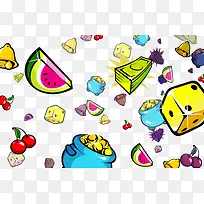 一堆水果-空若网 一堆水果-空若网