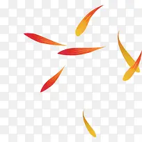 彩色淡雅设计树叶-空若网 彩色淡雅设计树叶-空若网