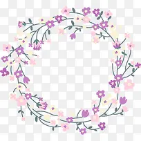 淡雅唯美时尚花朵花环-空若网 淡雅唯美时尚花朵花环-空若网