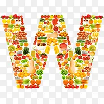 水果英文字母-空若网 水果英文字母-空若网