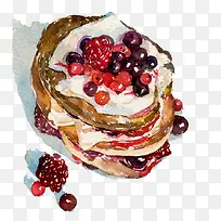 手绘蛋糕-空若网 手绘蛋糕-空若网