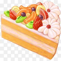 手绘蛋糕食物-空若网 手绘蛋糕食物-空若网