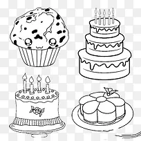手绘蛋糕-空若网 手绘蛋糕-空若网