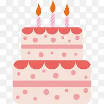 生日蛋糕矢量素材-空若网 生日蛋糕矢量素材-空若网