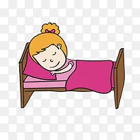 手绘睡觉的人-空若网 手绘睡觉的人-空若网