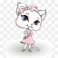 可爱卡通猫-空若网 可爱卡通猫-空若网