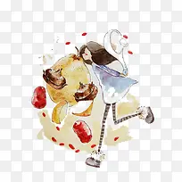 手绘食物-空若网 手绘食物-空若网