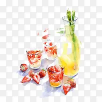 水彩食物-空若网 水彩食物-空若网