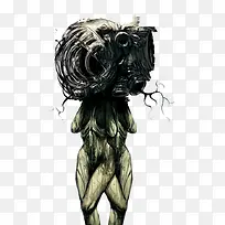 ��ɫ��е�����廭-������