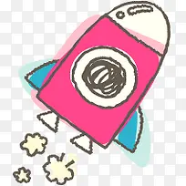 卡通火箭-空若网 卡通火箭-空若网