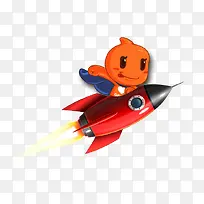 卡通手绘火箭-空若网 卡通手绘火箭-空若网