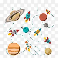 太空插画-空若网 太空插画-空若网