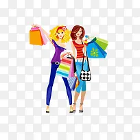 时尚购物女郎-空若网 时尚购物女郎-空若网