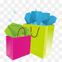 矢量时尚购物袋-空若网 矢量时尚购物袋-空若网