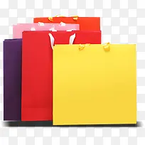 高清彩色清新购物袋-空若网 高清彩色清新购物袋-空若网