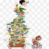 创意书籍插画-空若网 创意书籍插画-空若网