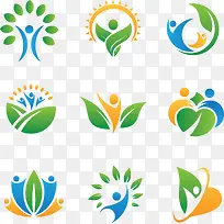 创意健身logo-空若网 创意健身logo-空若网