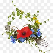 手绘花框png素材-空若网 手绘花框png素材-空若网