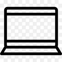 笔记本电脑与大屏幕图标-空若网 笔记本电脑与大屏幕图标-空若网