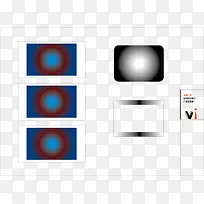 电视广告VI设计矢量素材-空若网 电视广告VI设计矢量素材-空若网