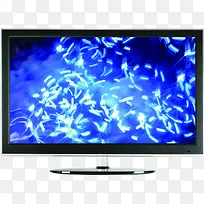 蓝色漂浮装饰电视-空若网 蓝色漂浮装饰电视-空若网