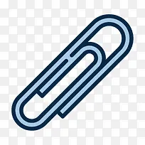 蓝色回形针-空若网 蓝色回形针-空若网