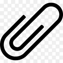 回形针附着图标-空若网 回形针附着图标-空若网